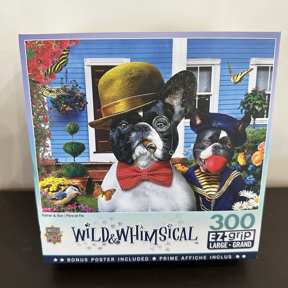 MasterPieces - Wild & Whimsical - Father & Son 300 Piece EZ Grip Puzzle